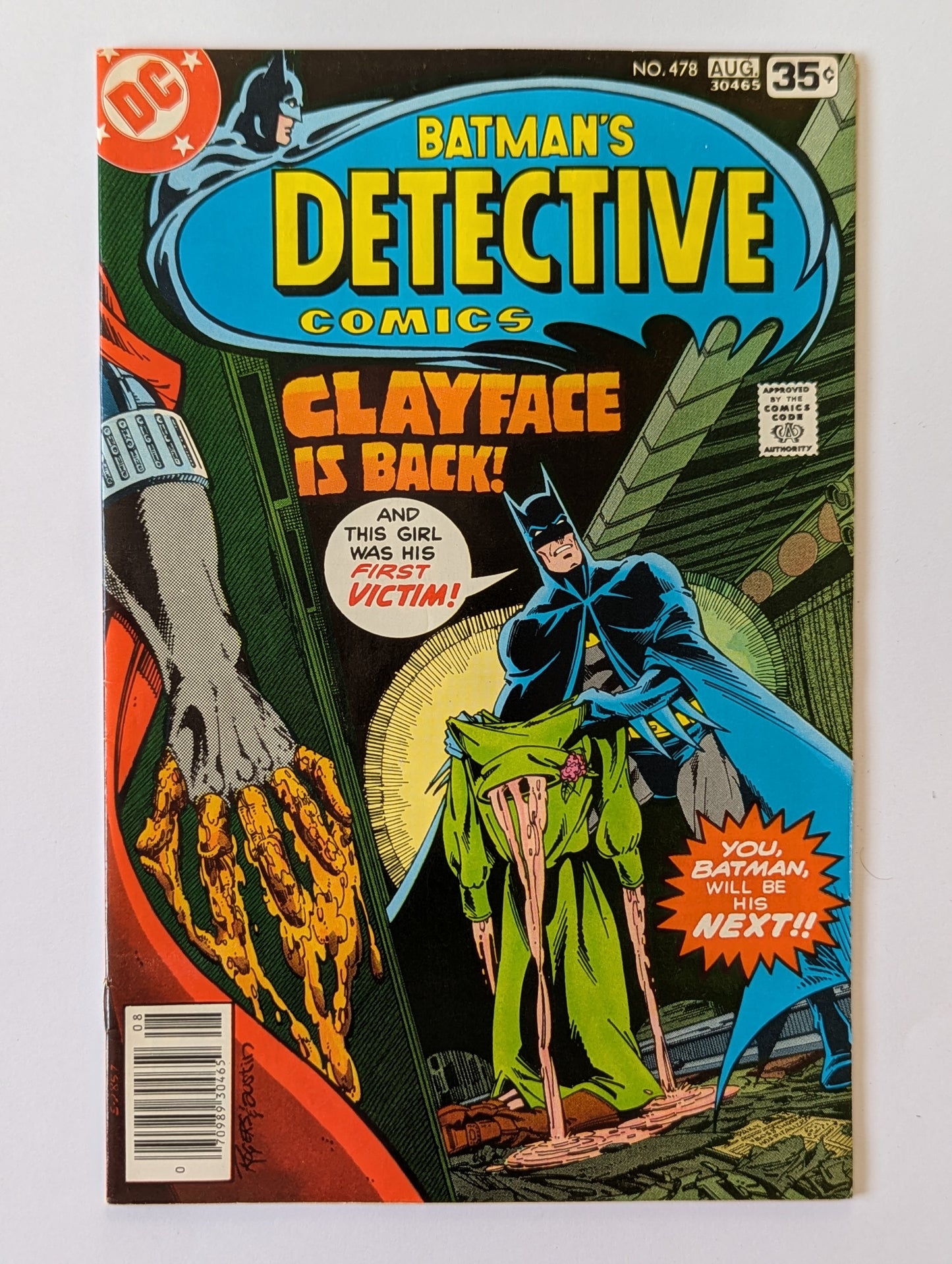 Detective Comics #478 DC Comic Book