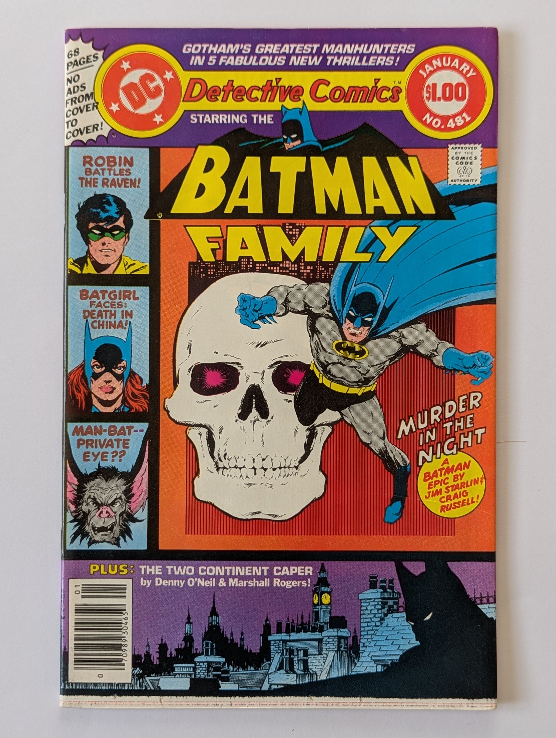 Detective Comics #481 DC Comic Book