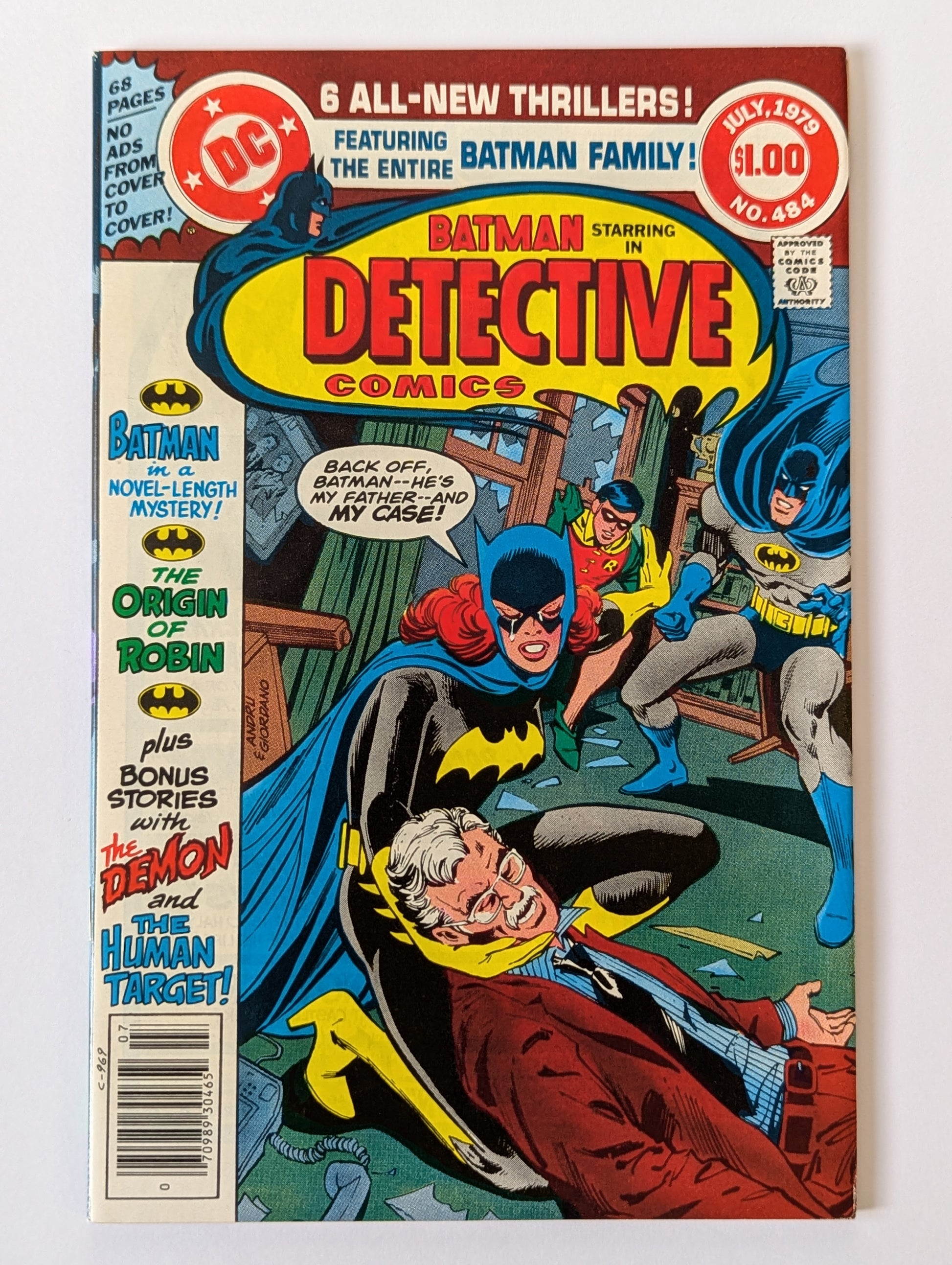 Detective Comics #484 DC Comic Book