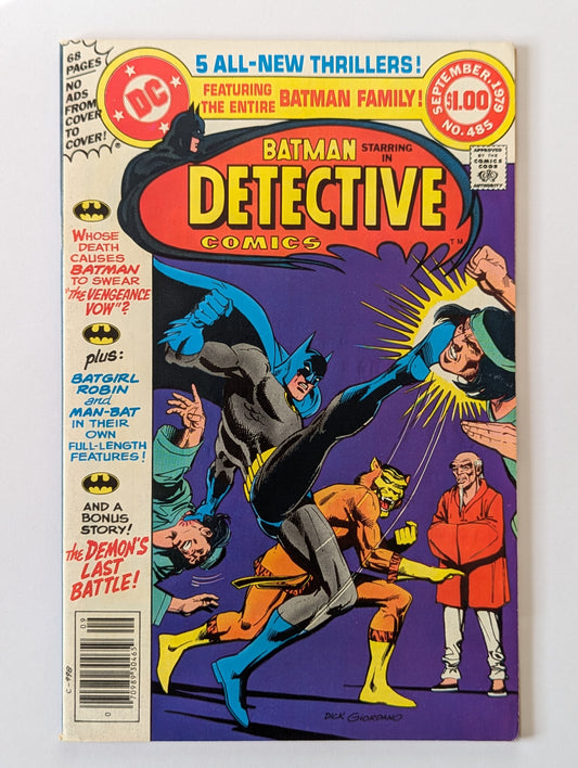 Detective Comics #485 DC Comic Book