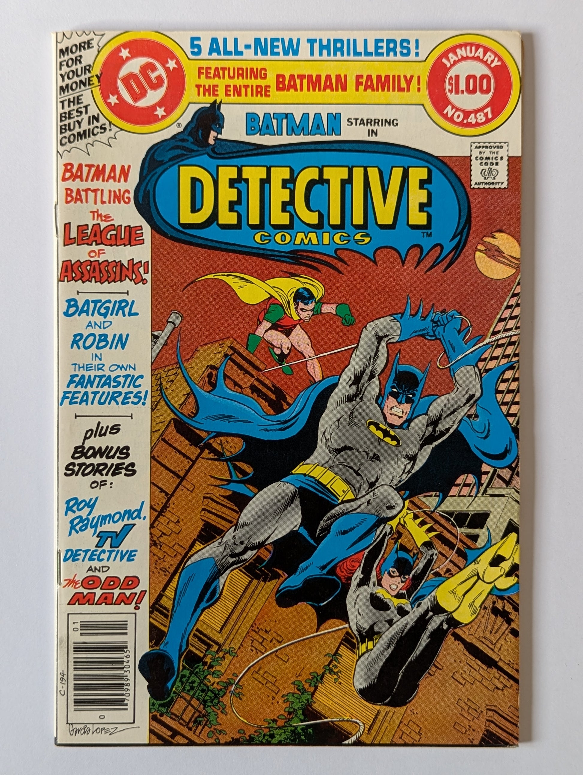Detective Comics #487 DC Comic Book