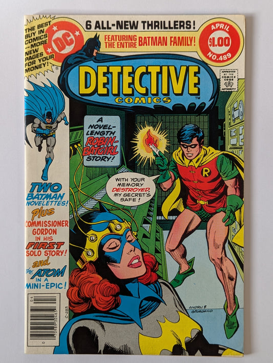 Detective Comics #489 DC Comic Book