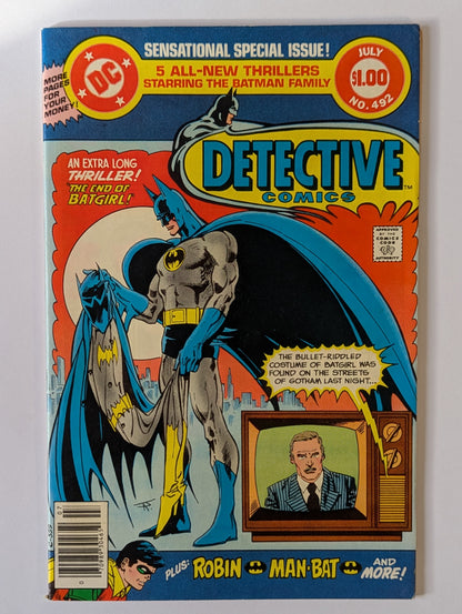 Detective Comics #492 DC Comic Book
