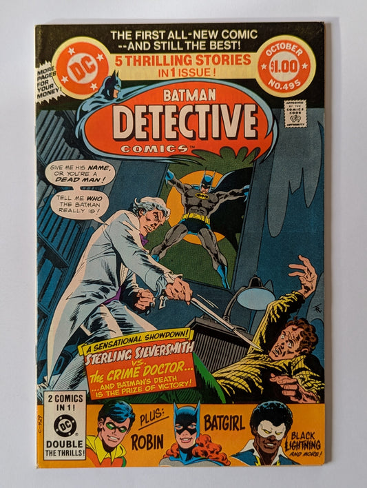 Detective Comics #495 DC Comic Book