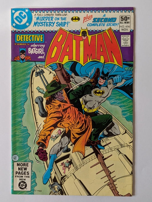 Detective Comics #496 DC Comic Book