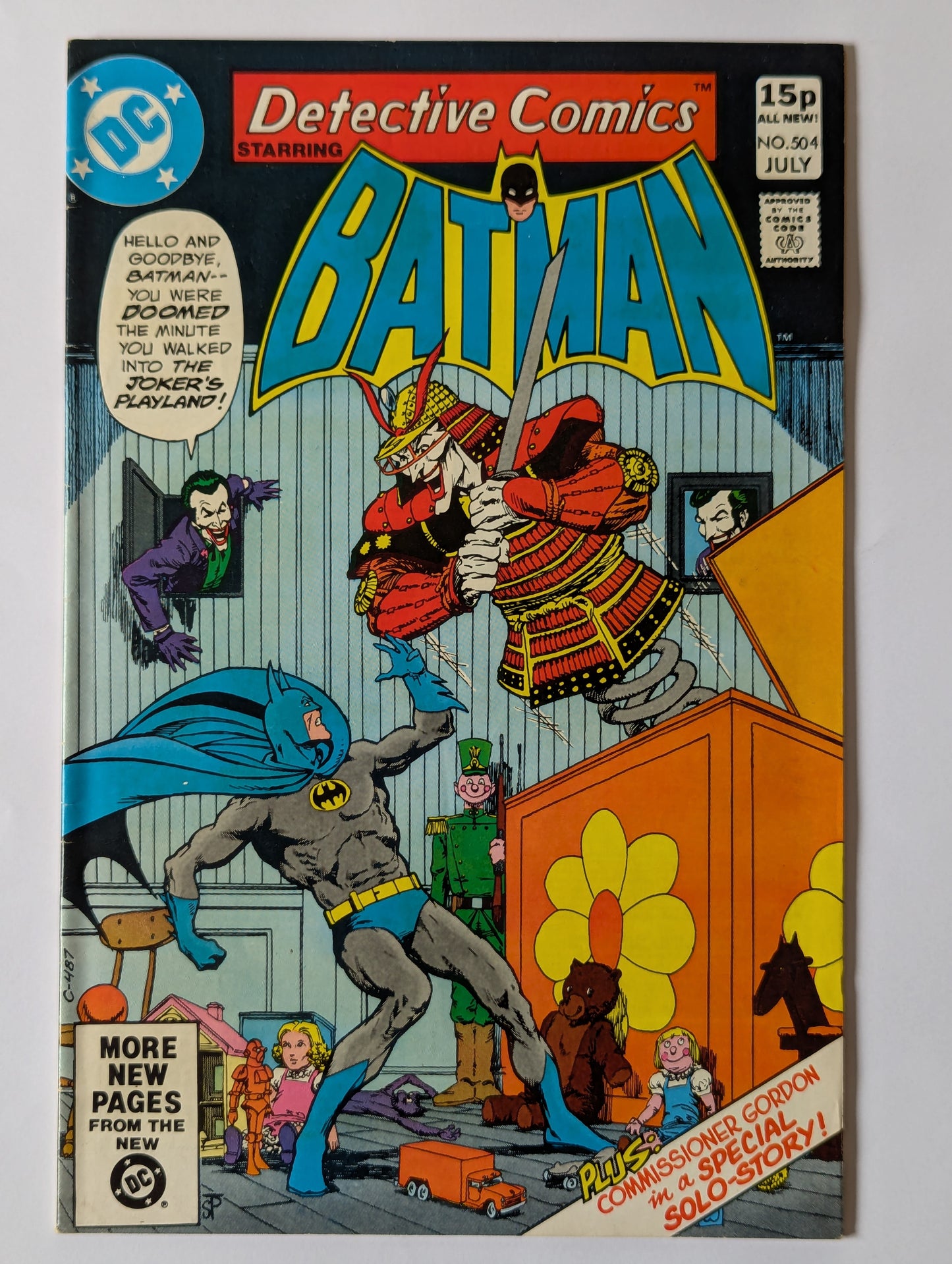Detective Comics #504 DC Comic Book