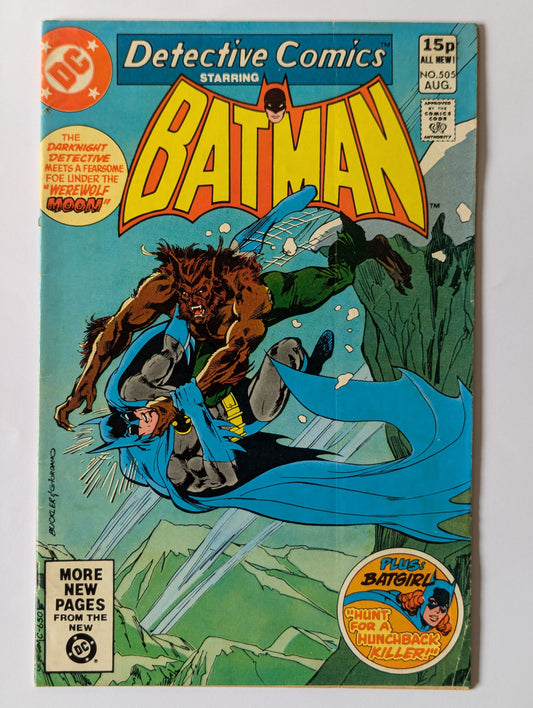 Detective Comics #505 DC Comic Book