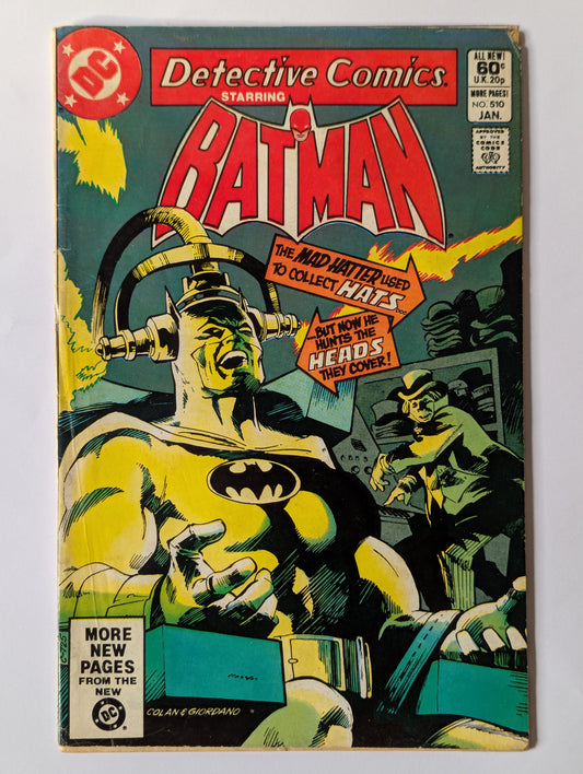Detective Comics #510 DC Comic Book