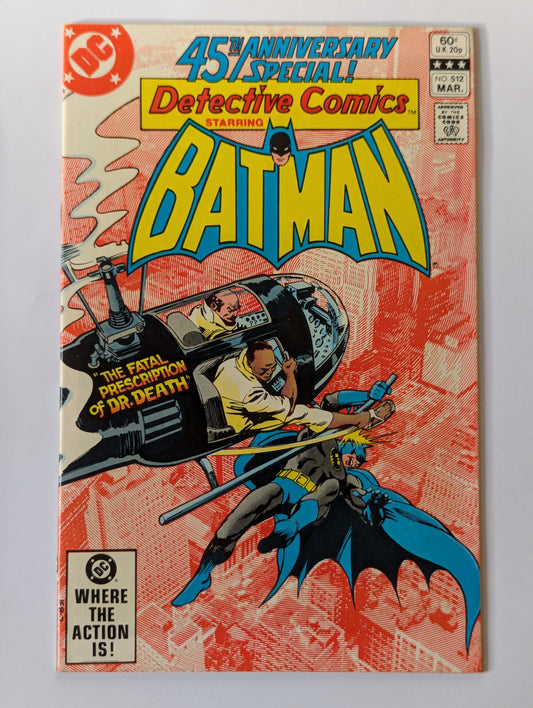 Detective Comics #512 DC Comic Book
