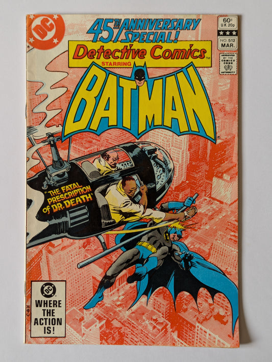 Detective Comics #512 DC Comic Book