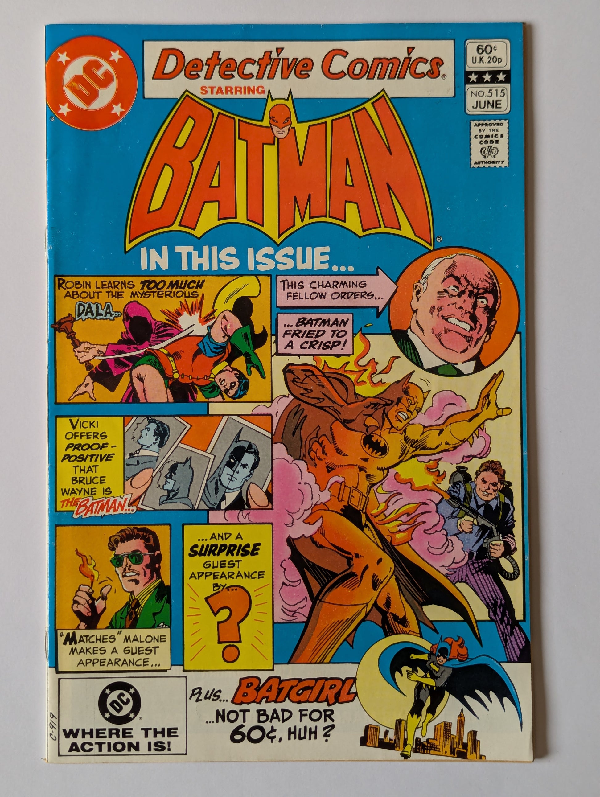 Detective Comics #515 DC Comic Book