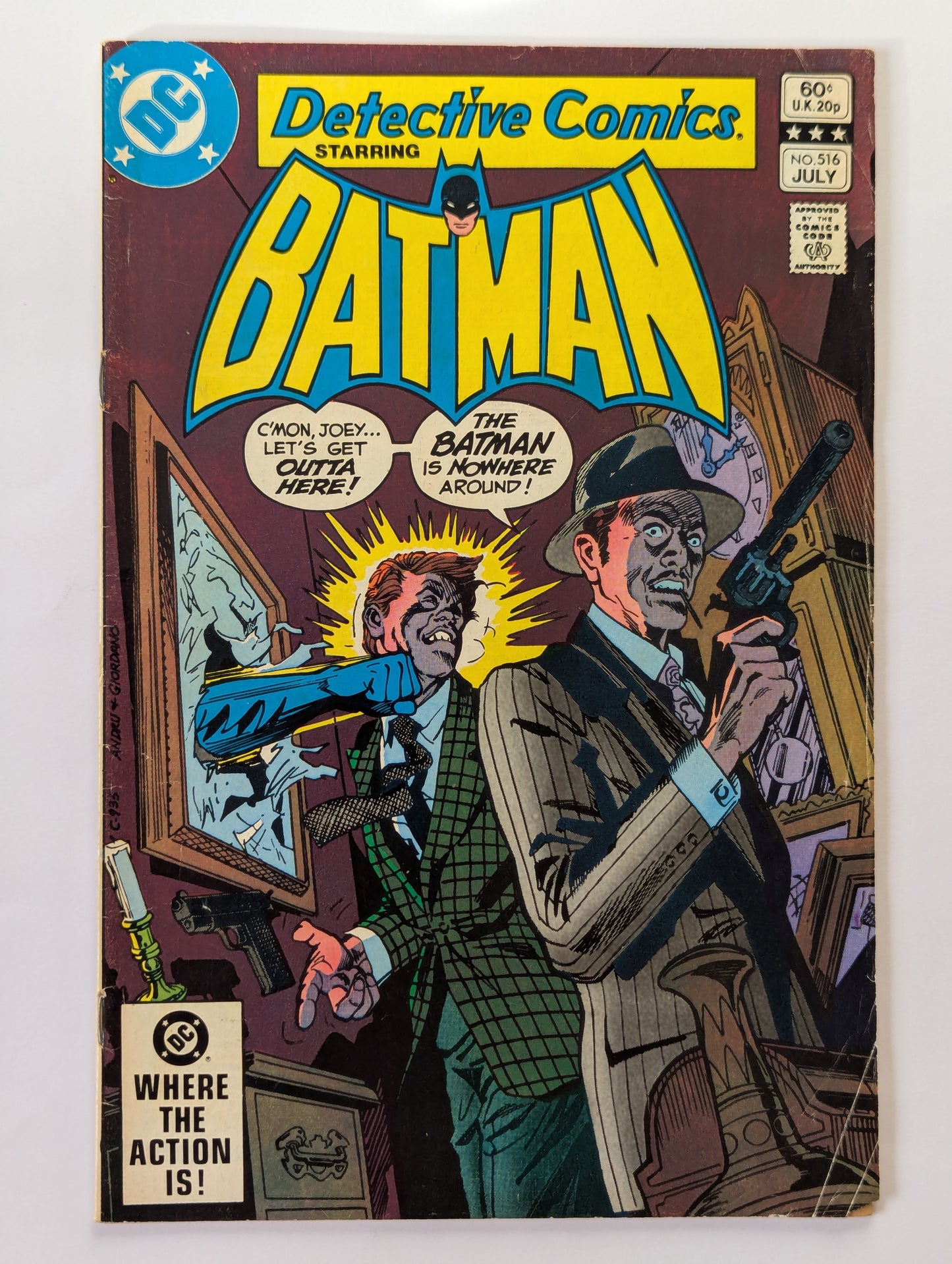 Detective Comics #516 DC Comic Book