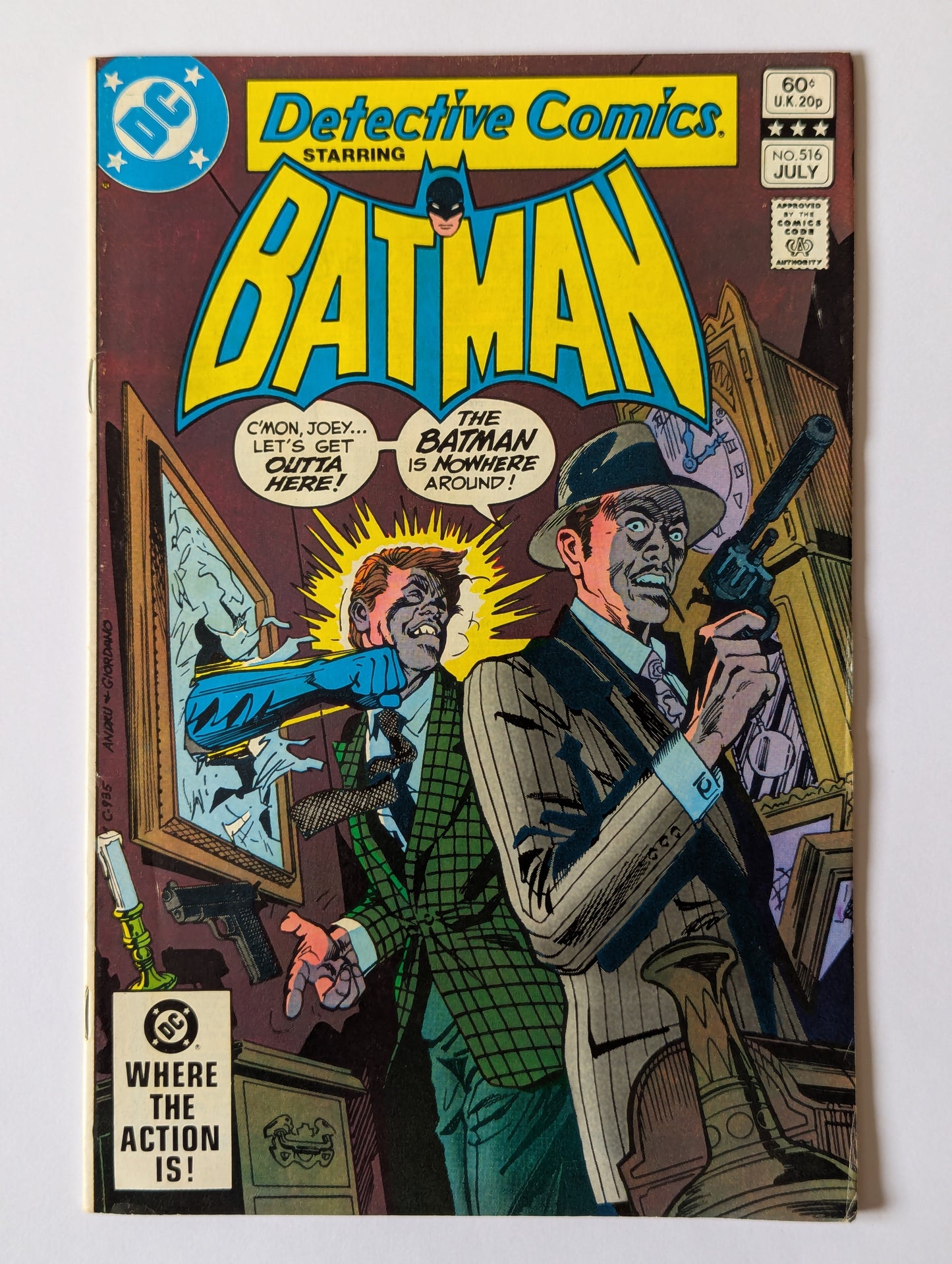 Detective Comics #516 DC Comic Book