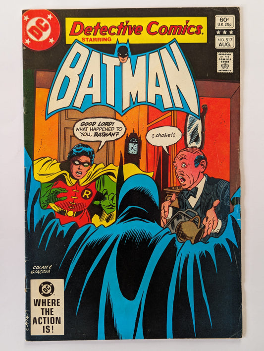 Detective Comics #517 DC Comic Book