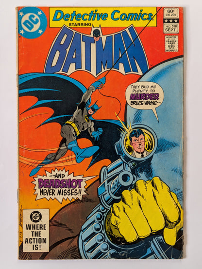 Detective Comics #518 DC Comic Book