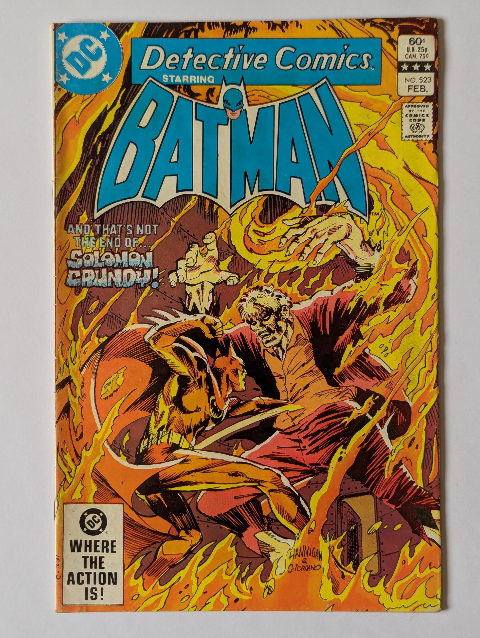 Detective Comics #523 DC Comic Book