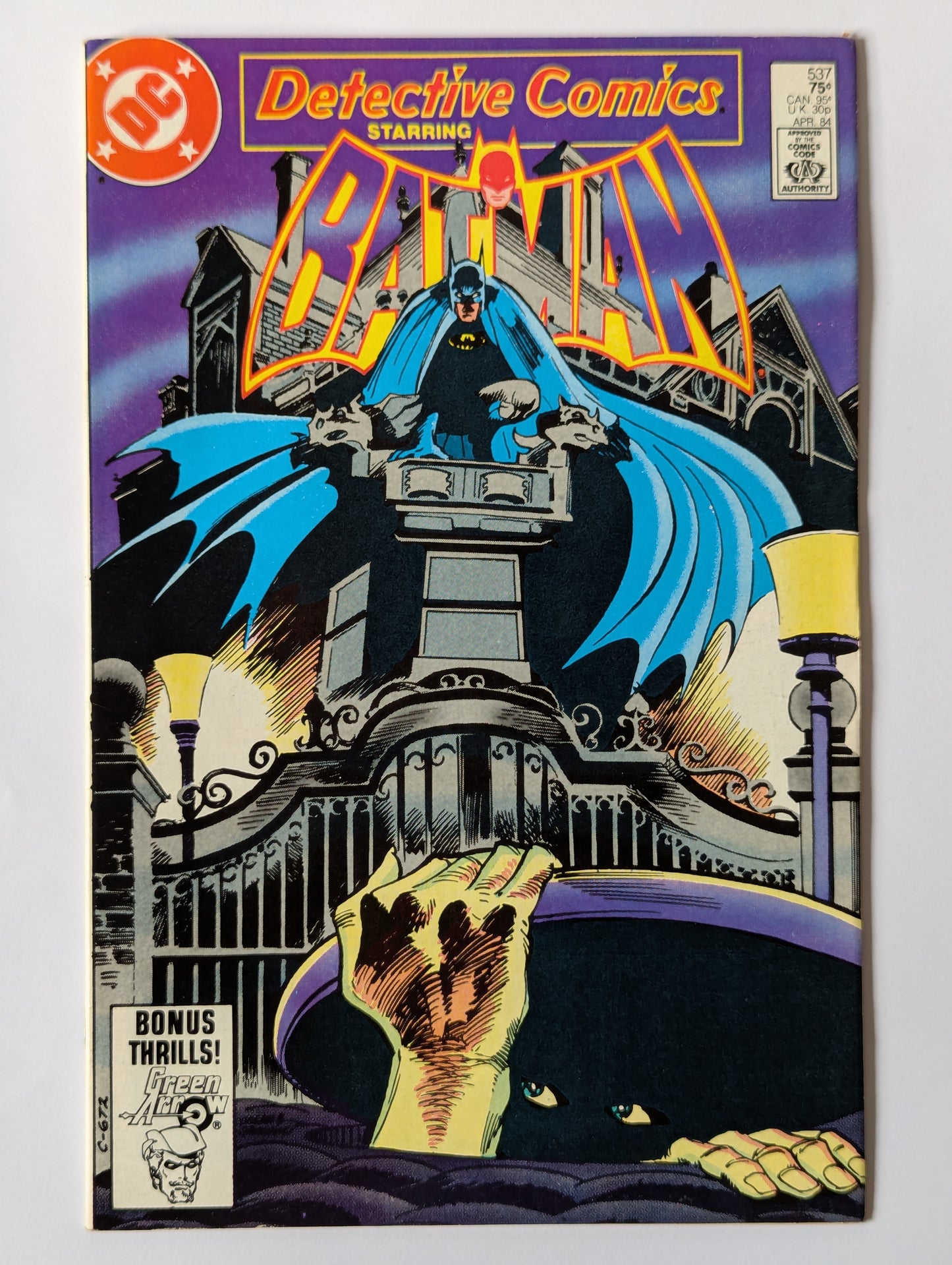 Detective Comics #537 DC Comic Book