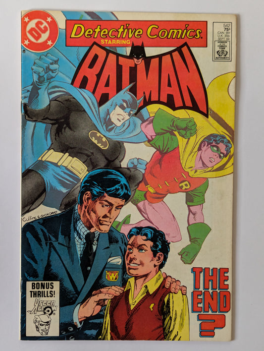 Detective Comics #542 DC Comic Book