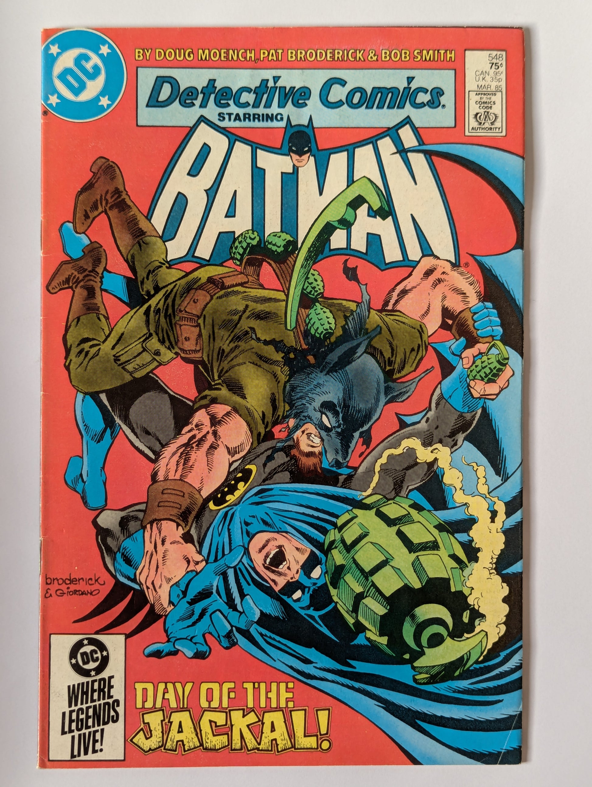 Detective Comics #548 DC Comic Book