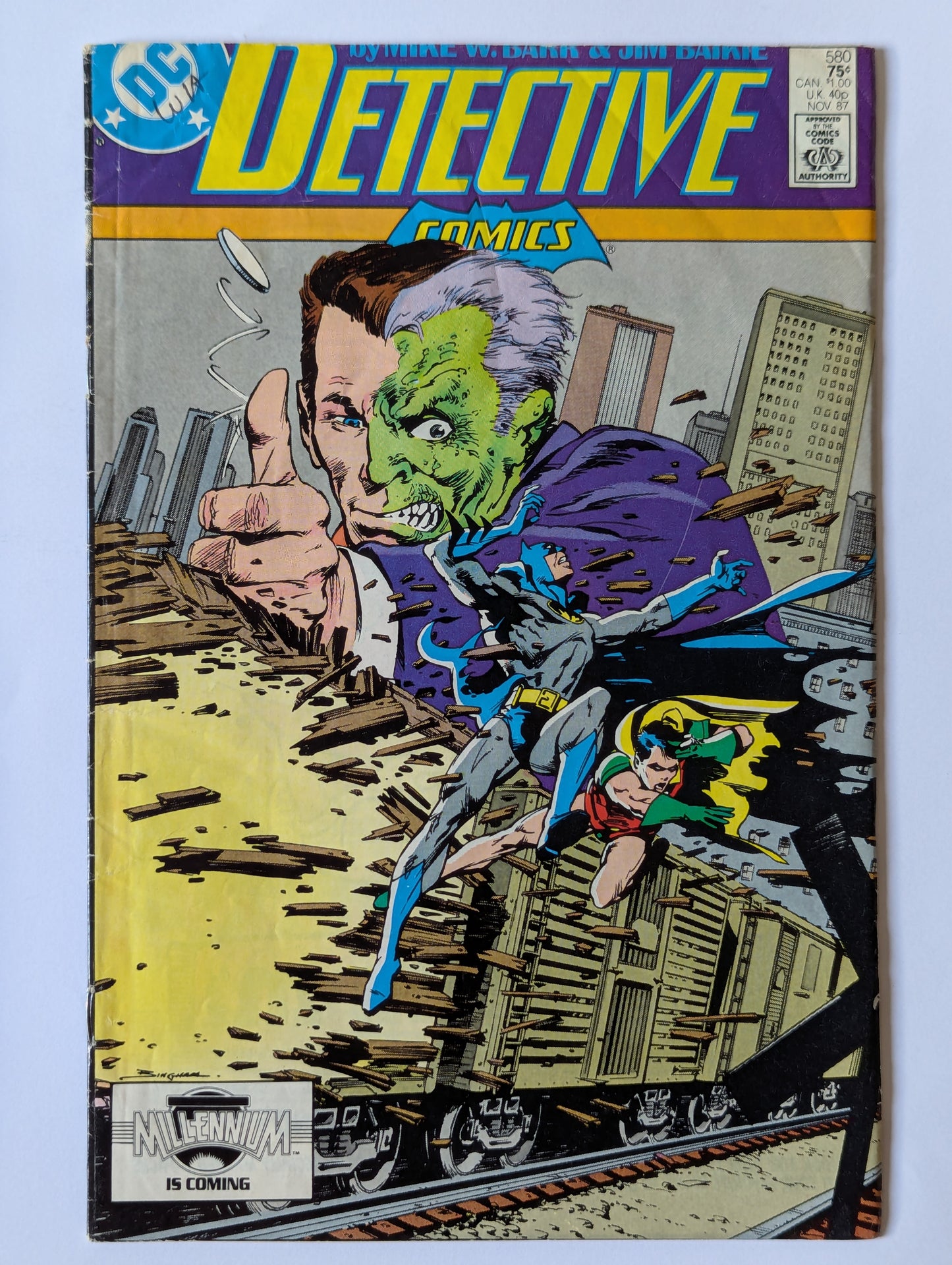 Detective Comics #580 DC Comic Book