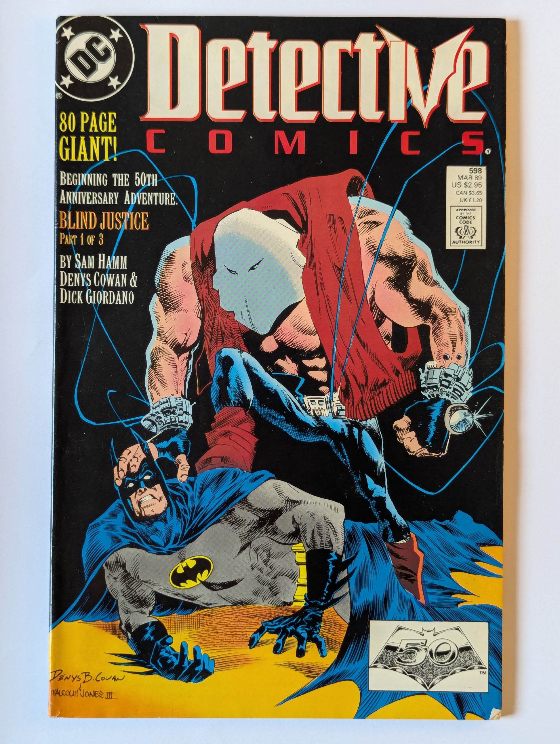 Detective Comics #598 DC Comic Book