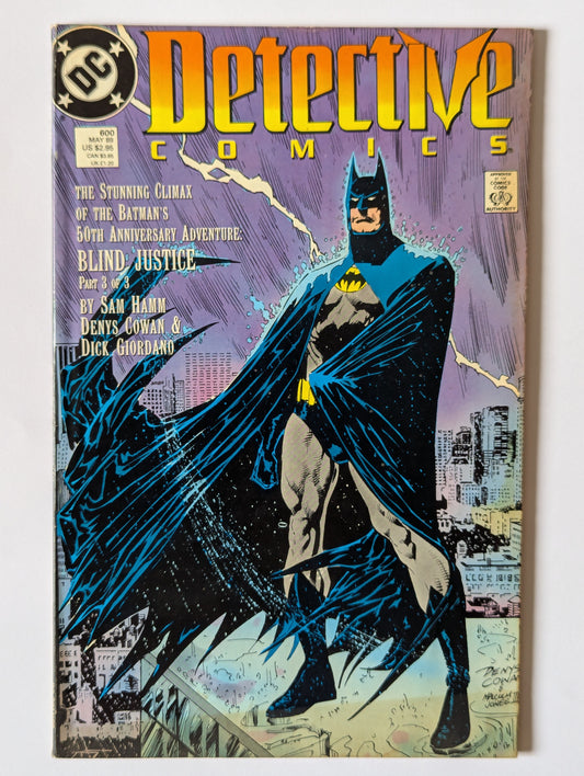 Detective Comics #600 DC Comic Book