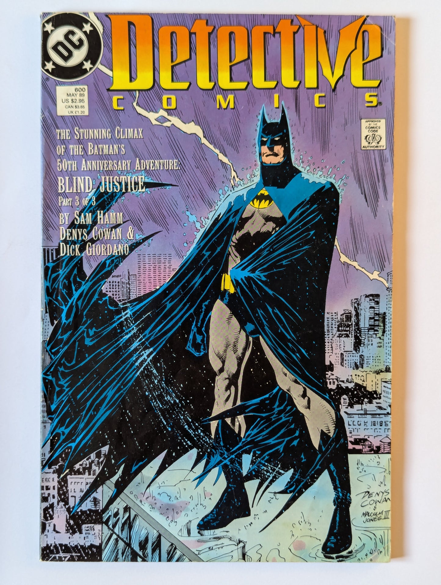 Detective Comics #600 DC Comic Book