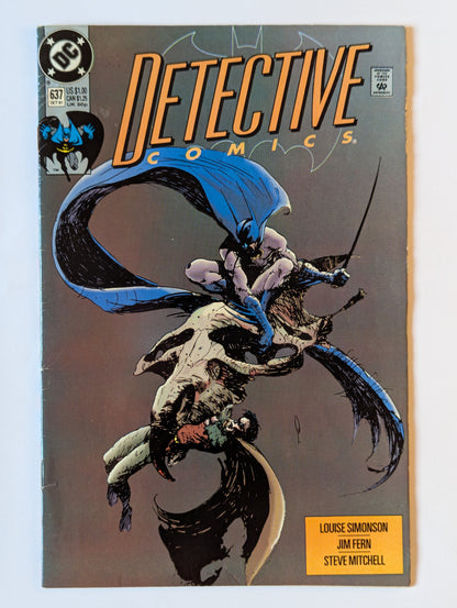 Detective Comics #637 DC Comic Book
