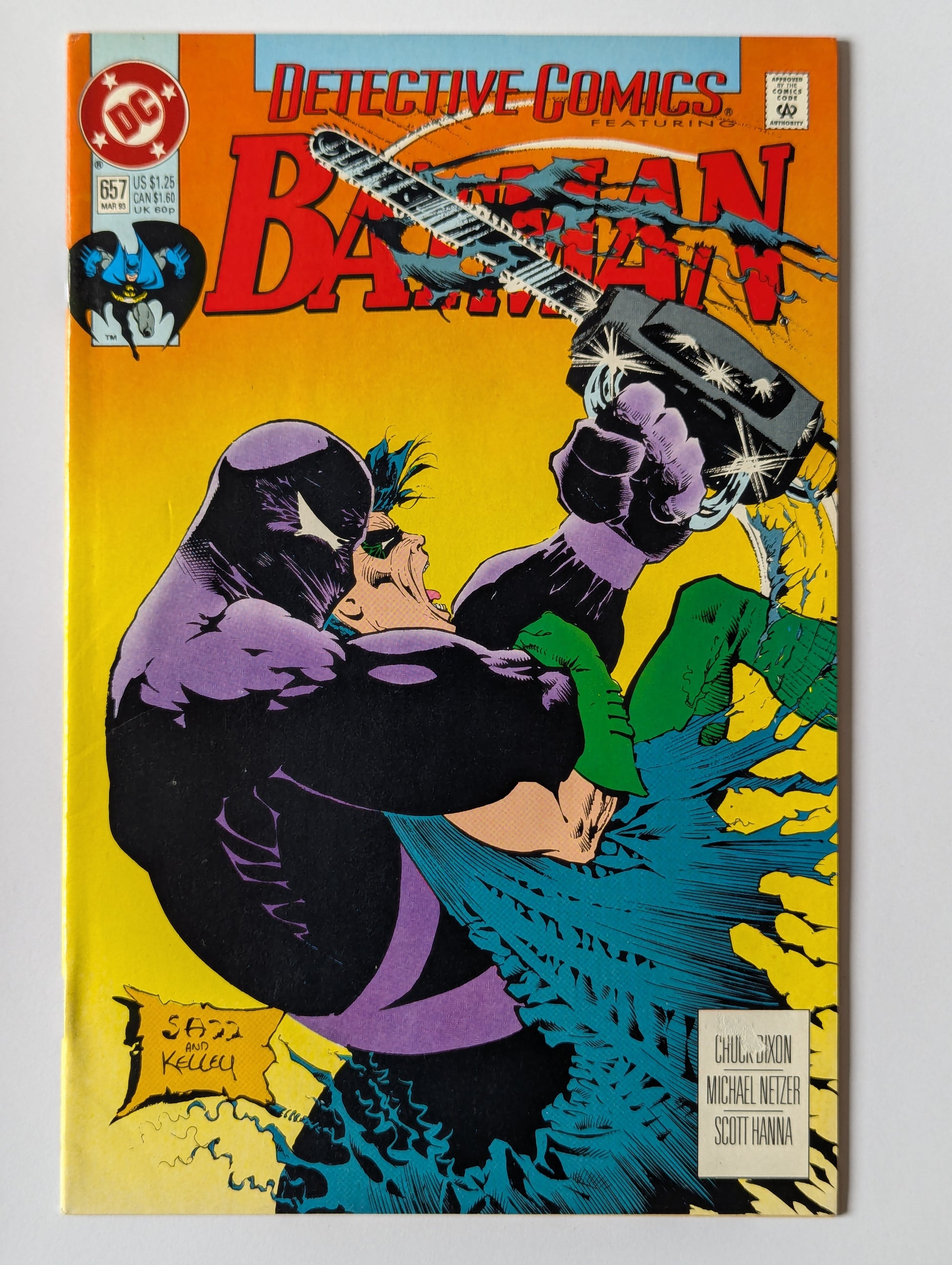 Detective Comics #657 DC Comic Book