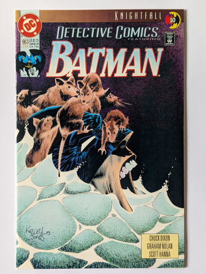 Detective Comics #663 DC Comic Book