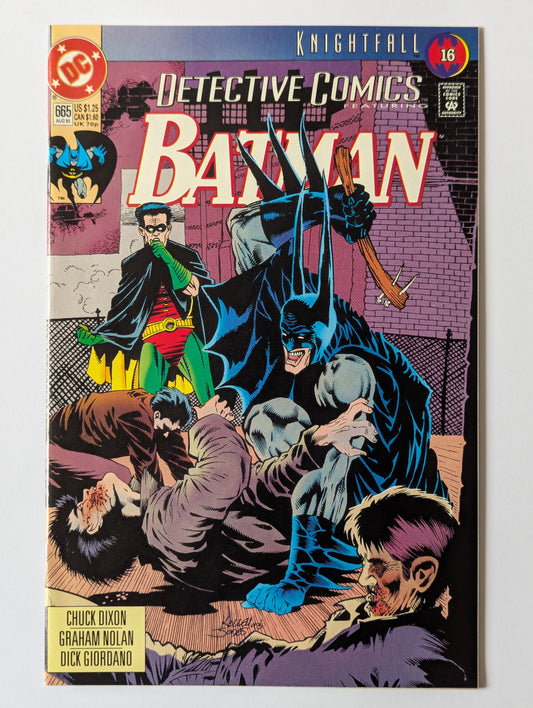 Detective Comics #665 DC Comic Book