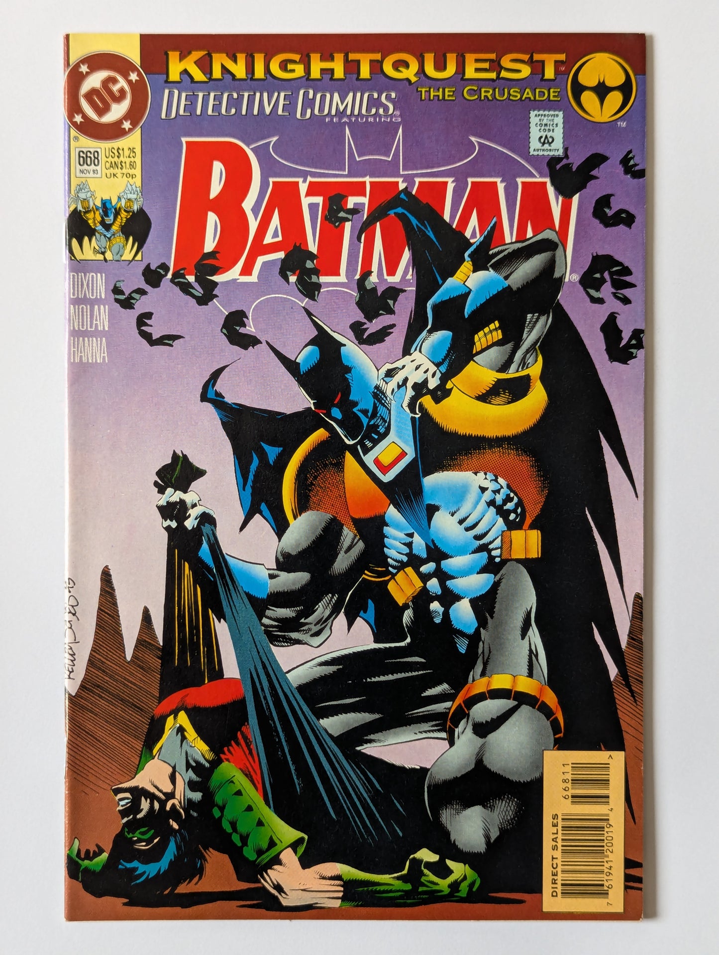 Detective Comics #668 DC Comic Book