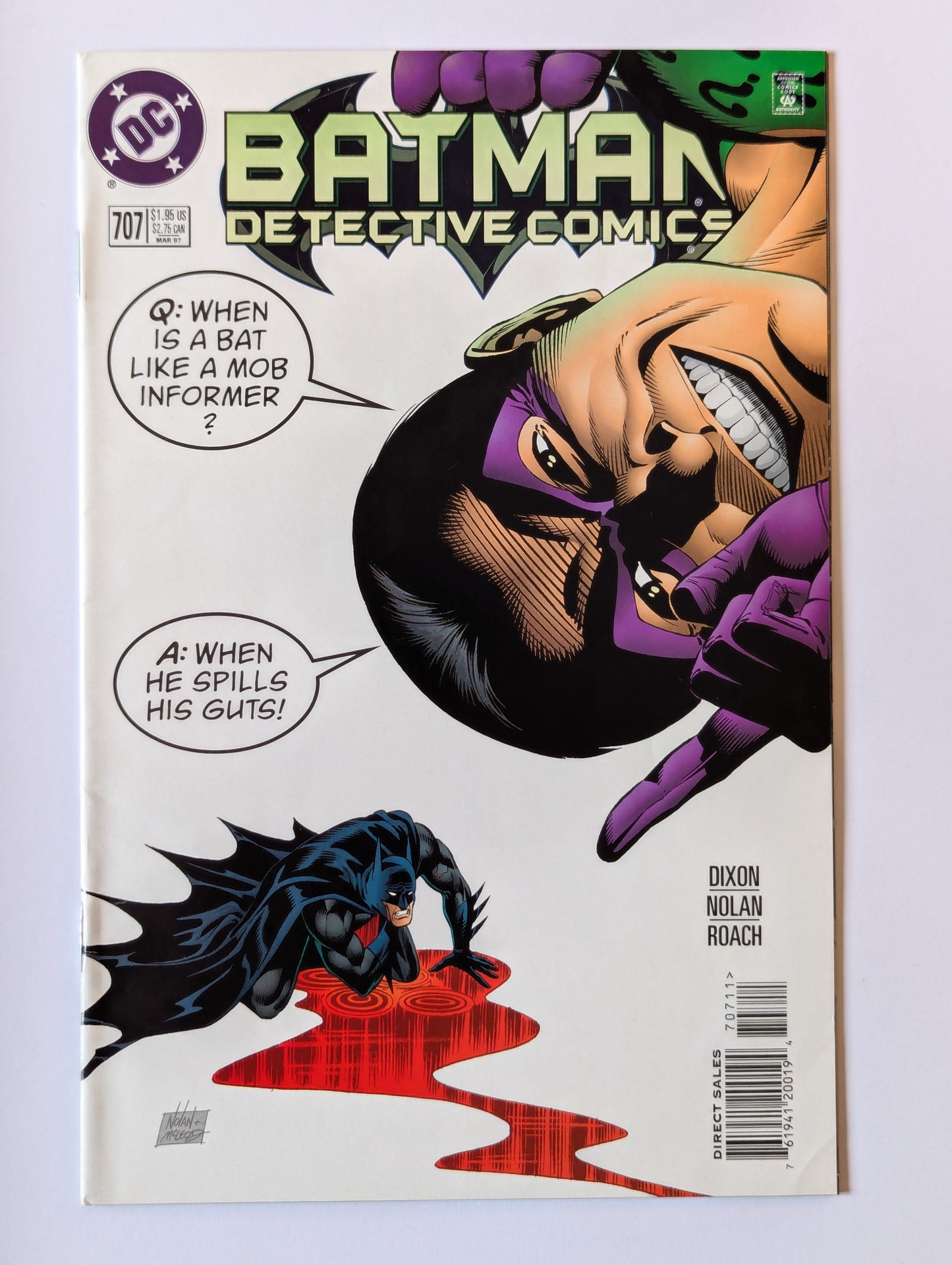 Detective Comics #707 DC Comic Book