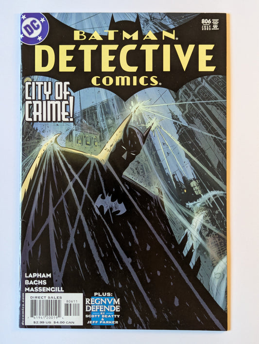 Detective Comics #806 DC Comic Book