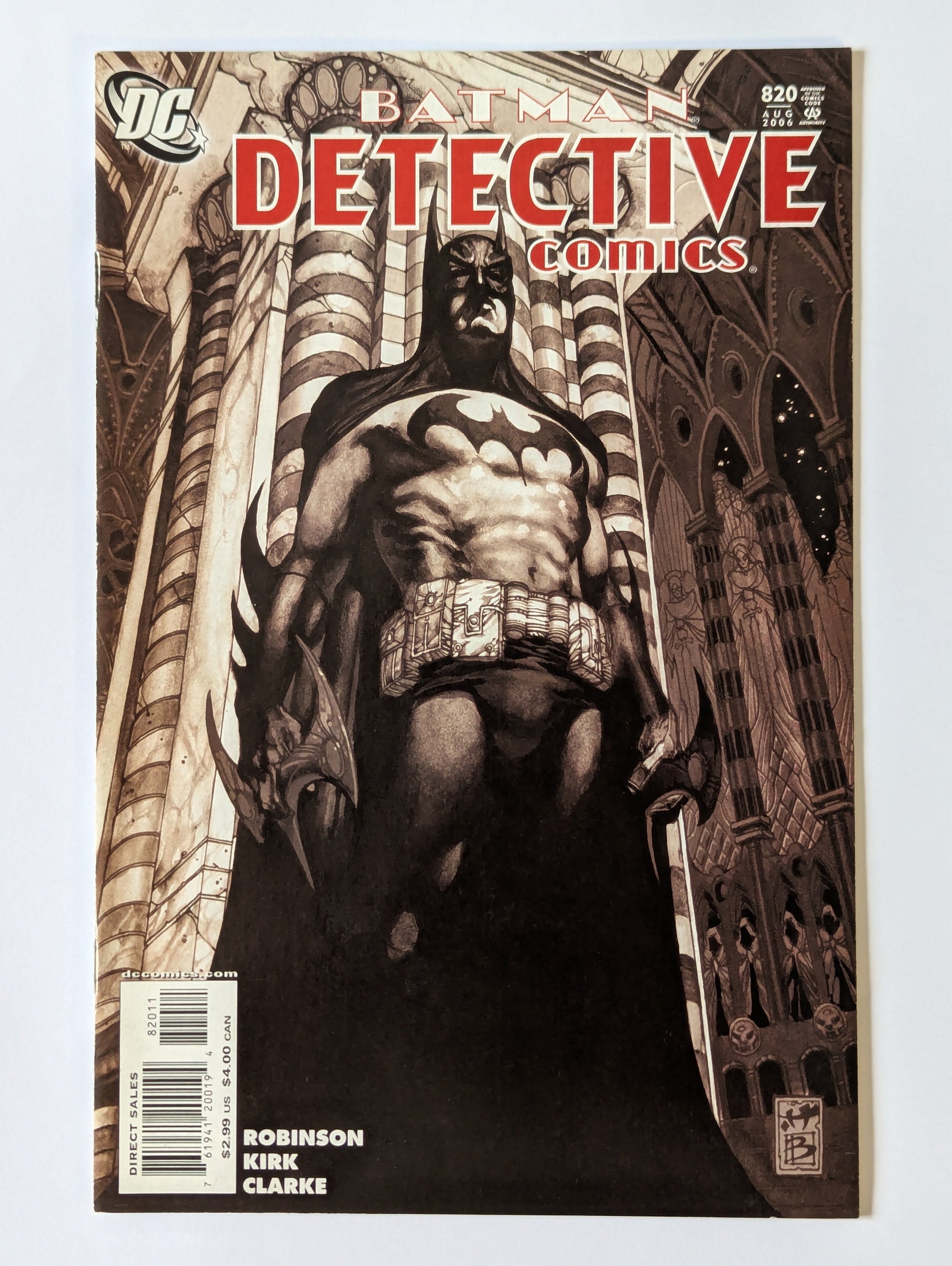Detective Comics #820 DC Comic Book
