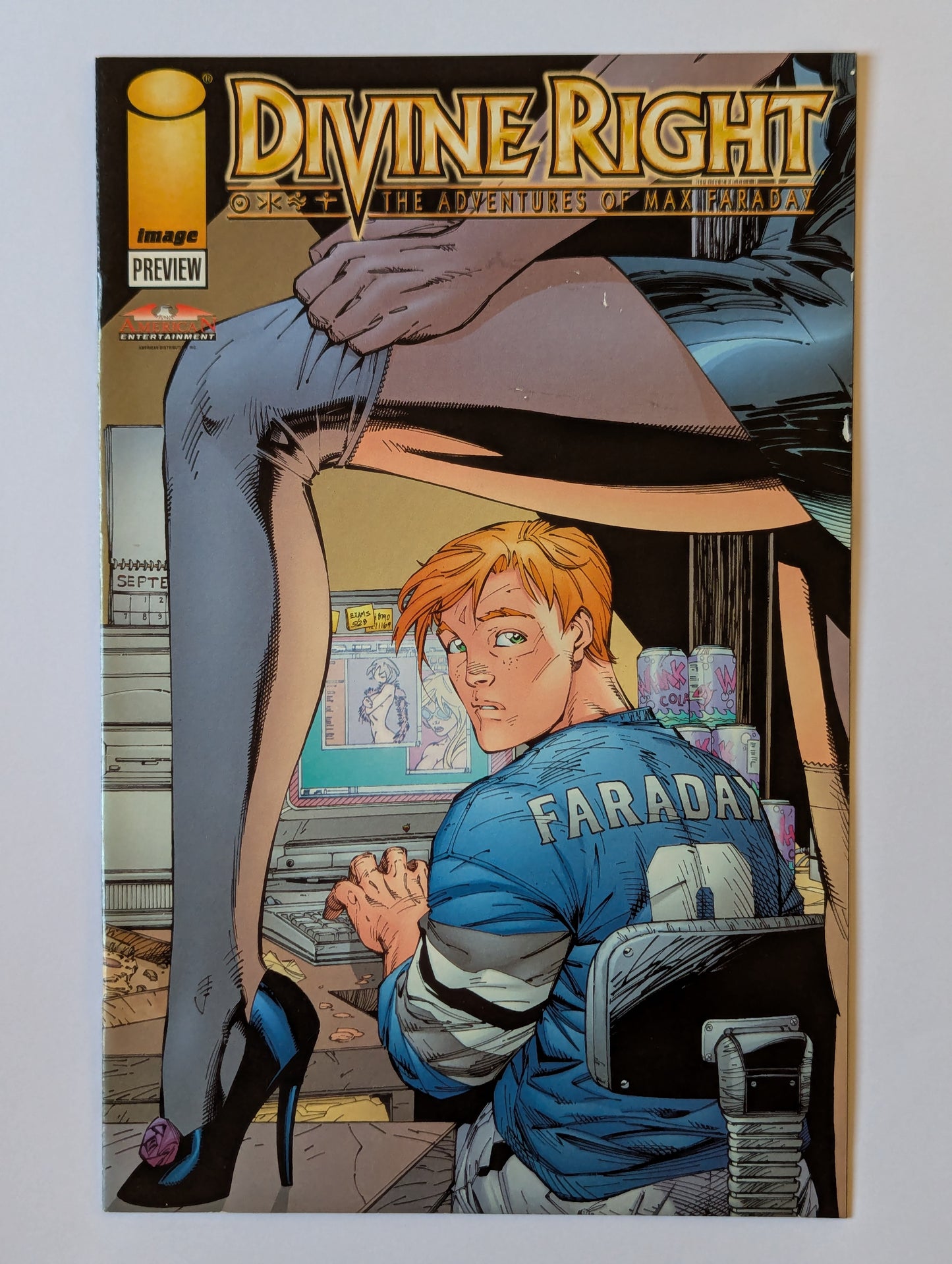 Divine Right Preview Book Image Comic Book