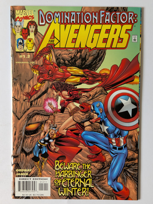 Domination Factor Avengers #1.2 Marvel Comic Book