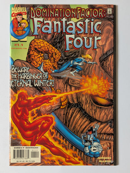 Domination Factor Fantastic Four #1.1 Marvel Comic Book