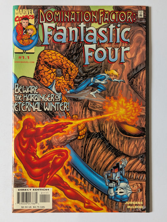 Domination Factor Fantastic Four #1.1 Marvel Comic Book