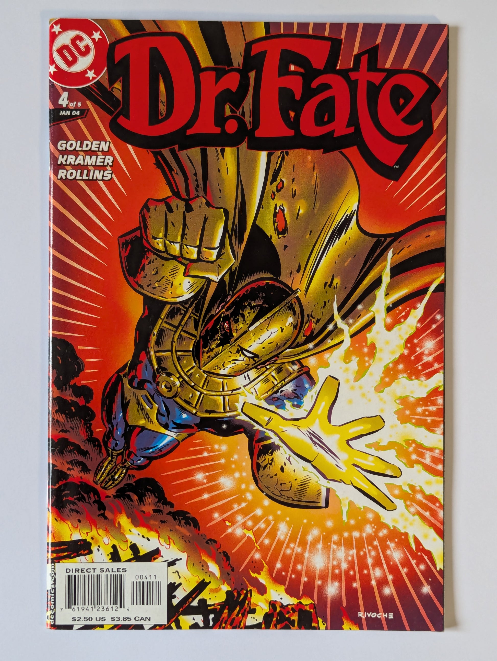 Dr. Fate #4 DC Comic Book