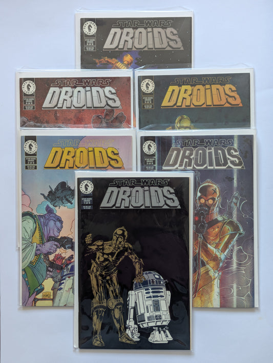 Star Wars Droids Dark Horse Comic Book Set