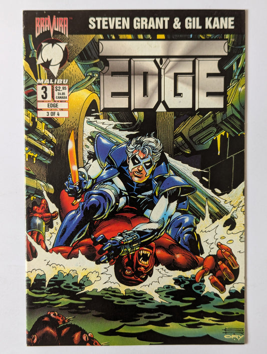 Edge #3 Malibu Comic Book