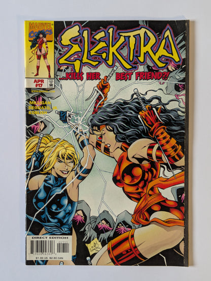 Elektra #17 Marvel Comic Book