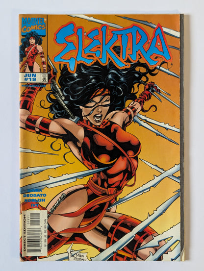 Elektra #19 Marvel Comic Book