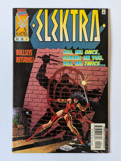 Elektra #2 Marvel Comic Book