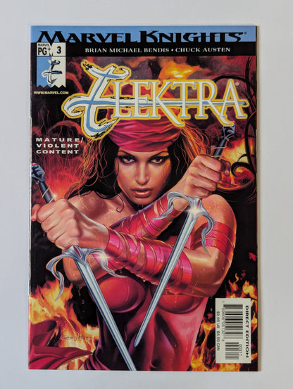 Elektra #3 Marvel Comic Book