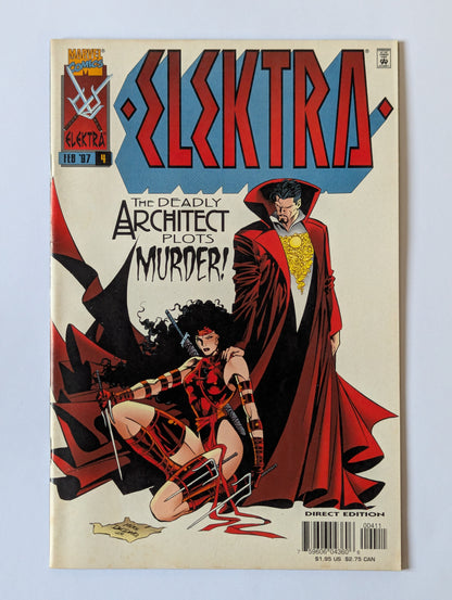 Elektra #4 Marvel Comic Book