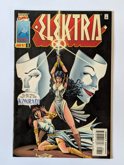 Elektra #8 Marvel Comic Book