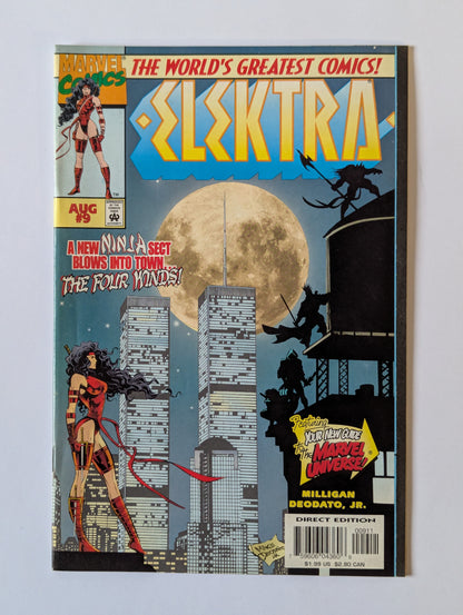 Elektra #9 Marvel Comic Book