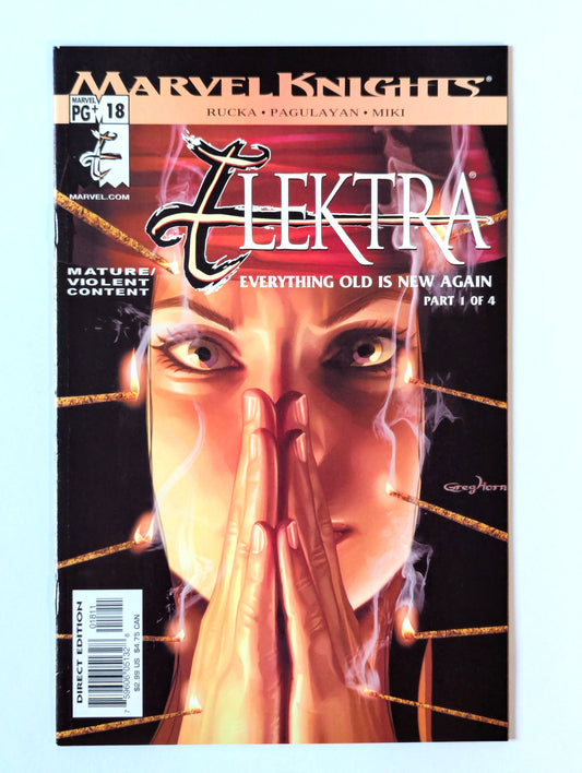 Elektra #18 Marvel Comic Book